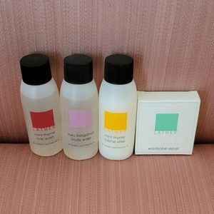LATHER MODERN APOTHECARY travel size set